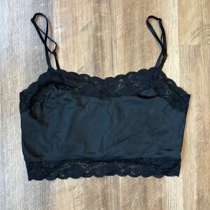 Brandy Melville Lace crop top